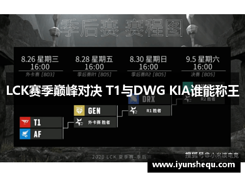 LCK赛季巅峰对决 T1与DWG KIA谁能称王