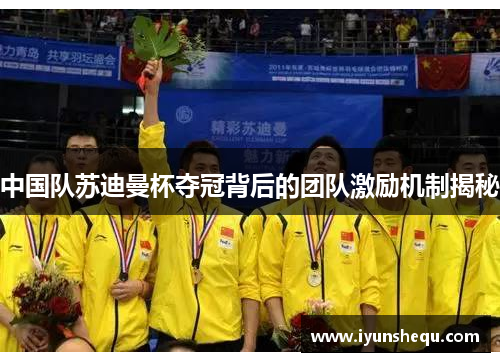 中国队苏迪曼杯夺冠背后的团队激励机制揭秘